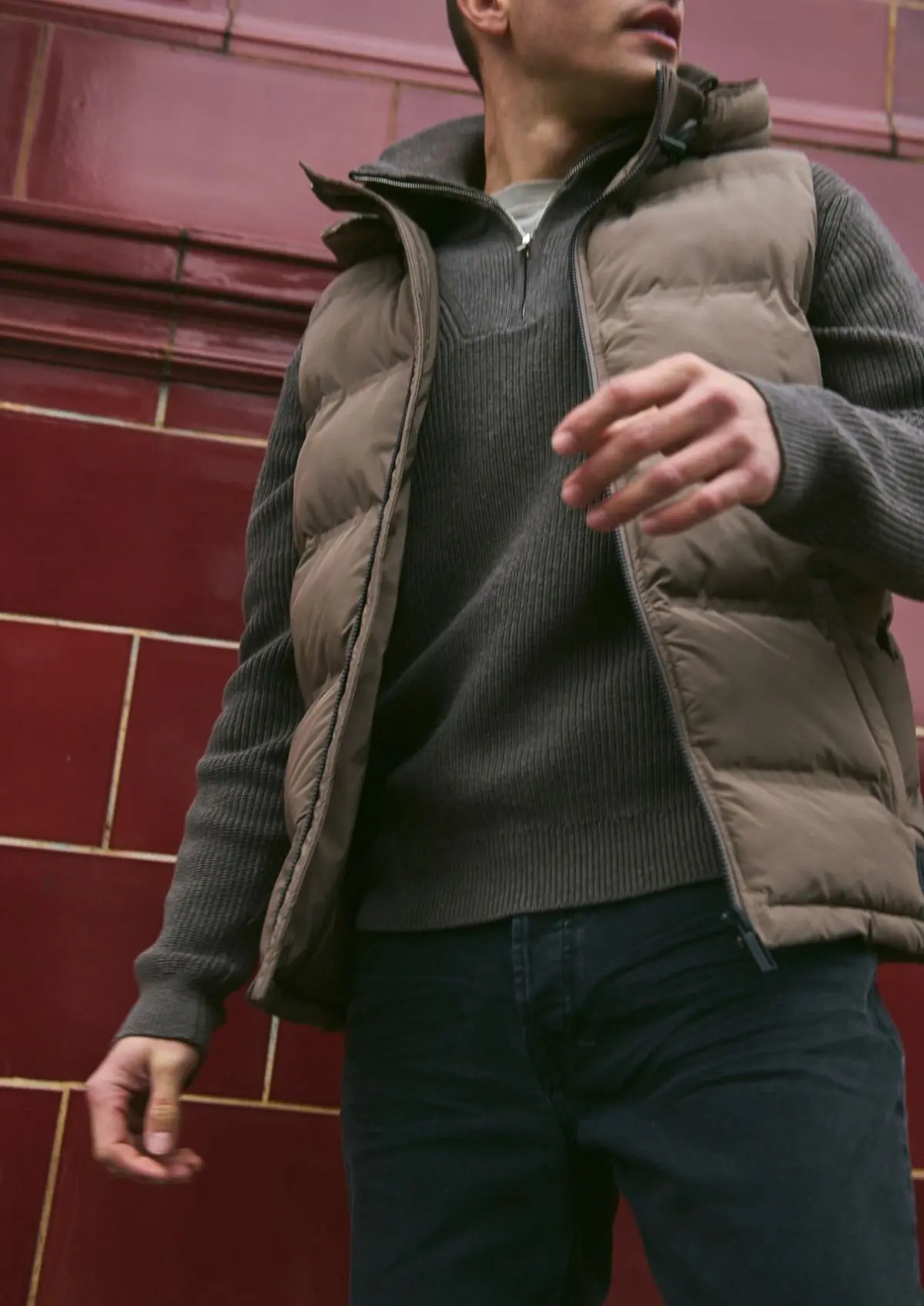 Circle of Trust Lux Knit Chocolate Chip Melange