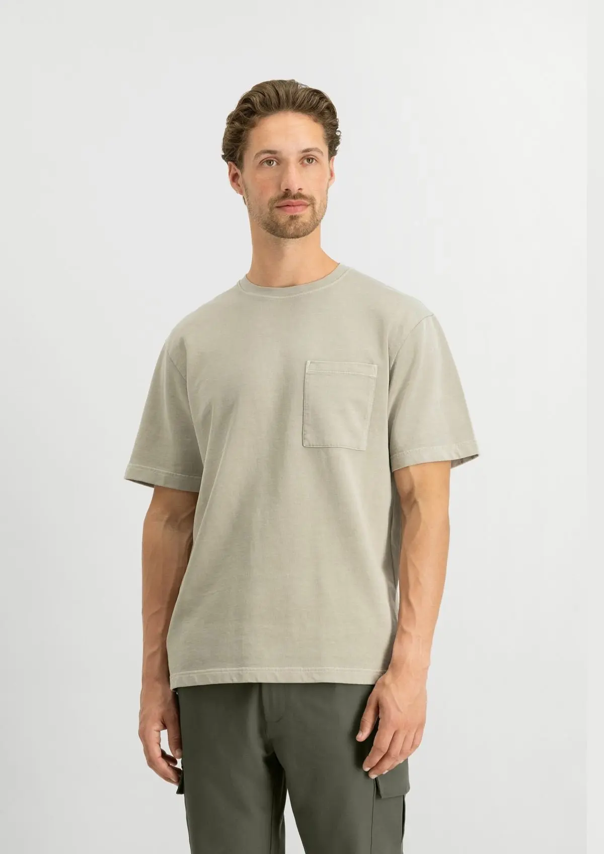 Circle of Trust Myron Tee Flint Grey