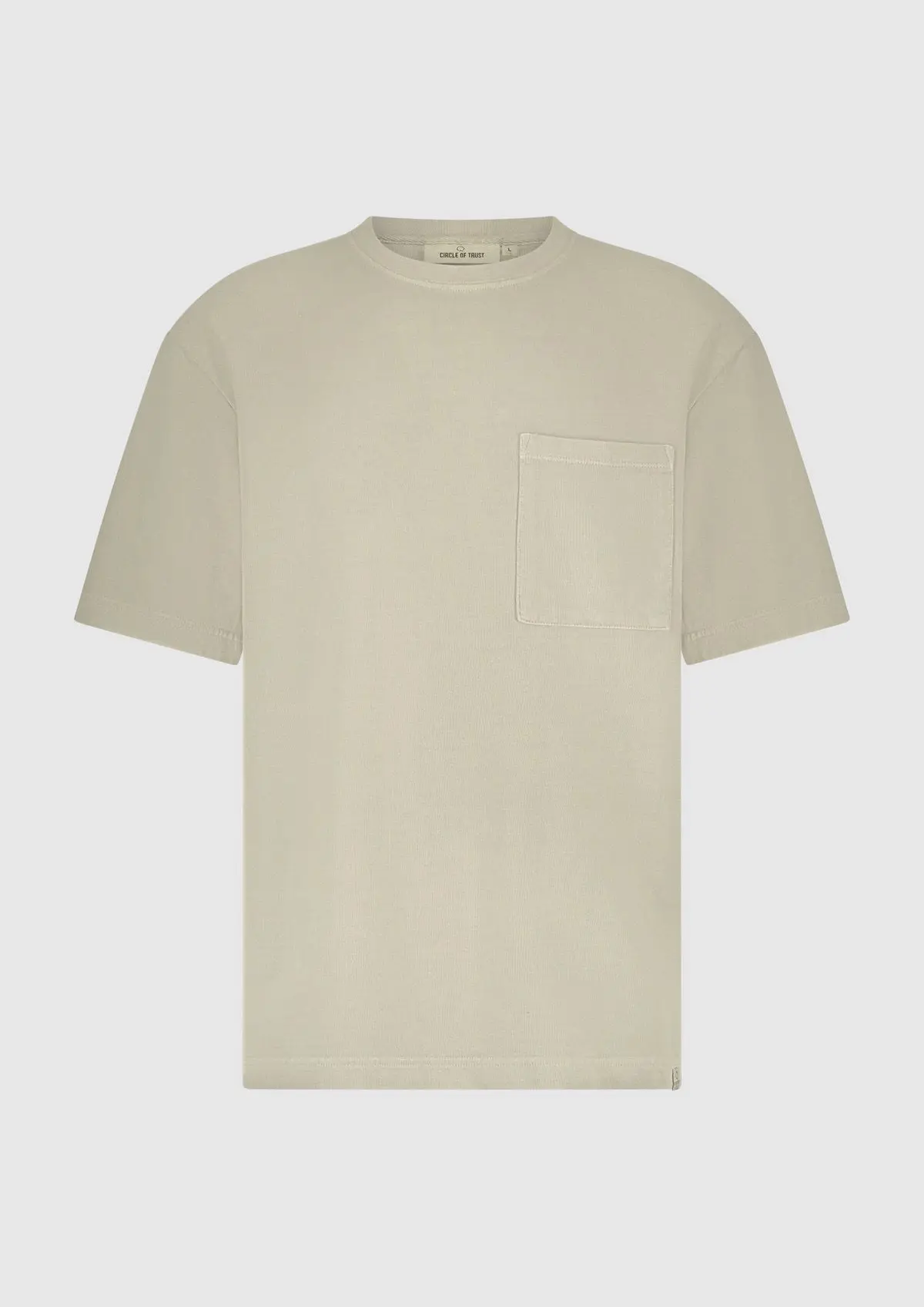 Circle of Trust Myron Tee Flint Grey