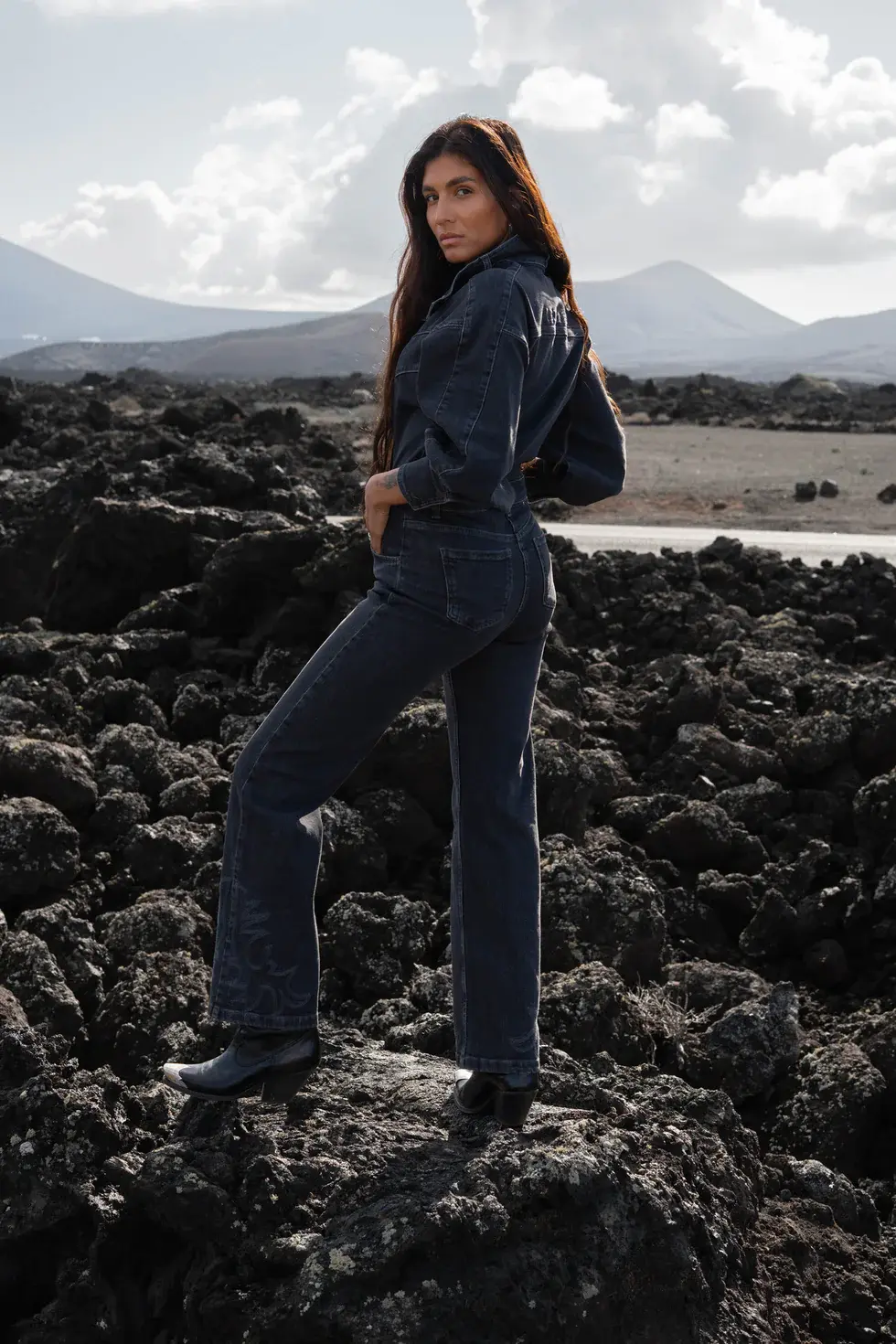 Moost Wanted Cleo Boilersuit Dark Grey