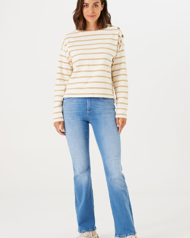 Garcia Celia Flared Jeans Superslim Fit High Waist Medium Used -245-