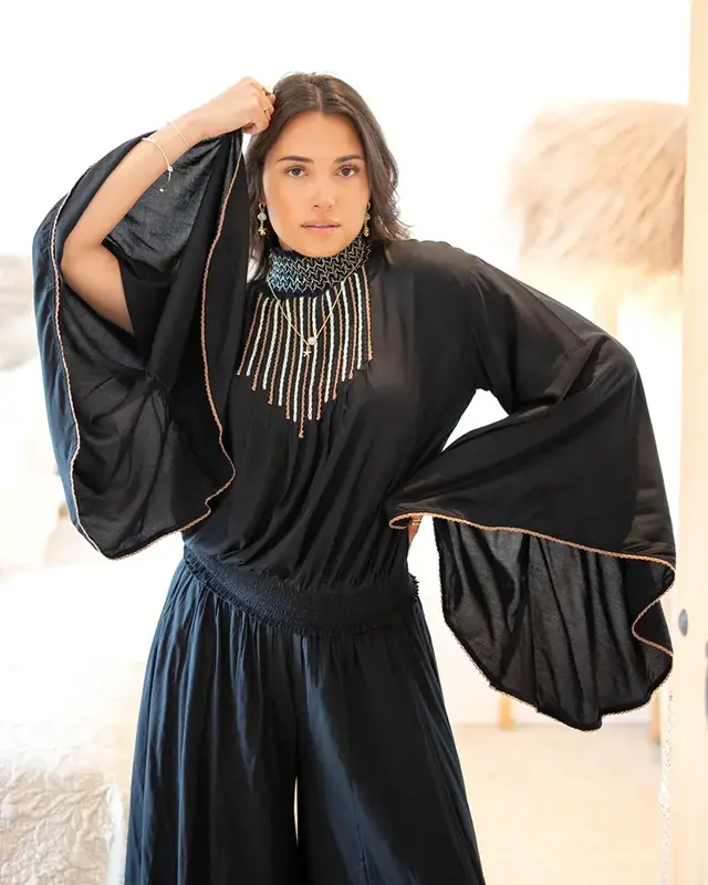 Ibzmode Flair Top Estillo Black