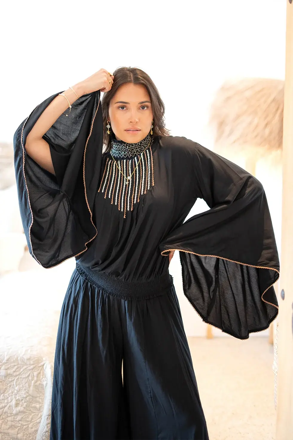 Ibzmode Flair Top Estillo Black