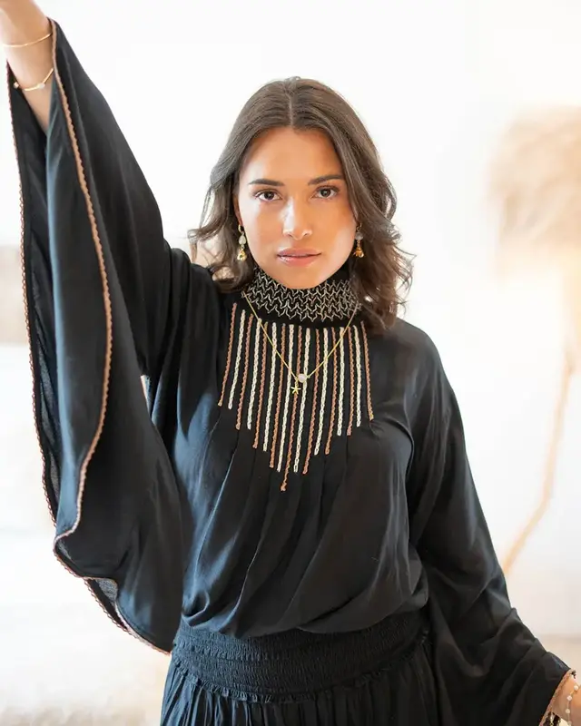 Ibzmode Flair Top Estillo Black