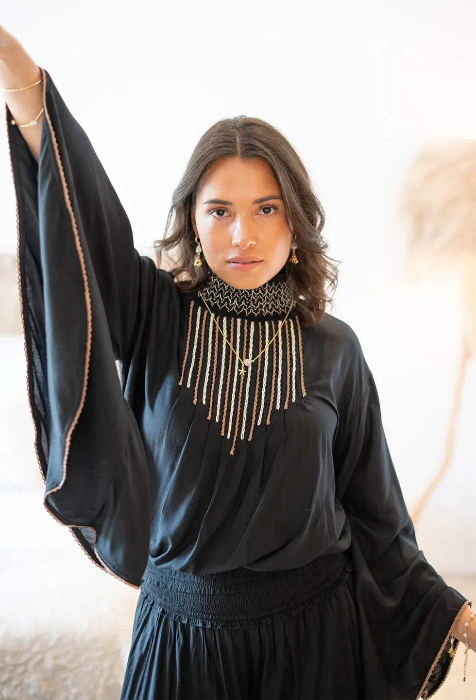 Ibzmode Flair Top Estillo Black