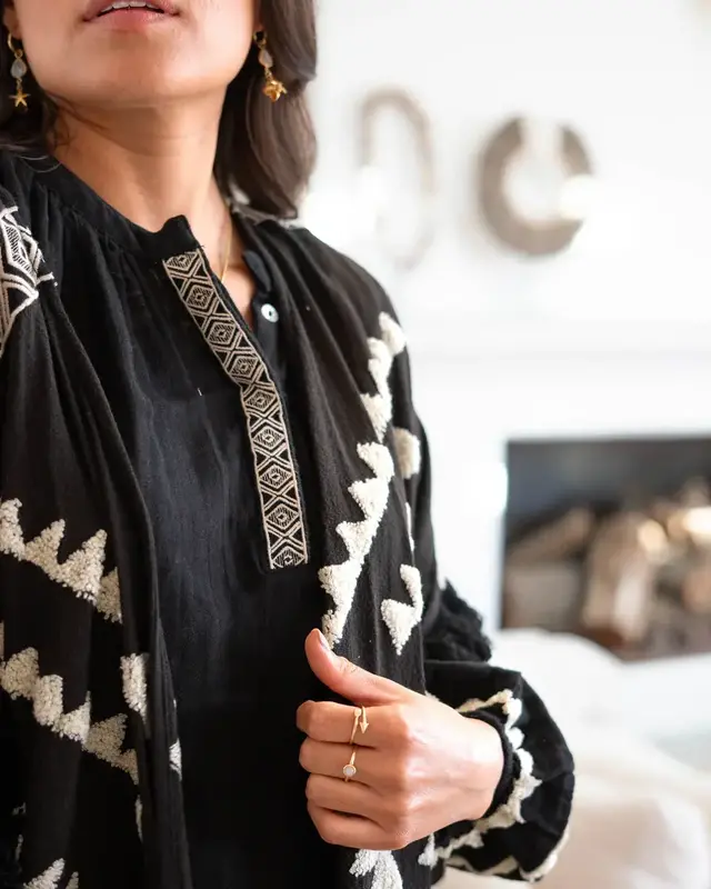 Ibzmode Poncho Ventana Arena Black