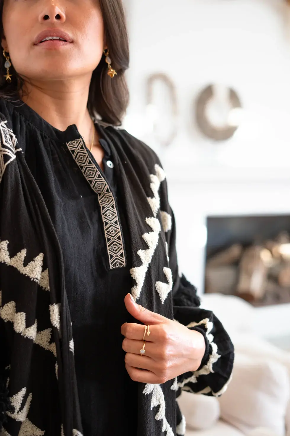 Ibzmode Poncho Ventana Arena Black