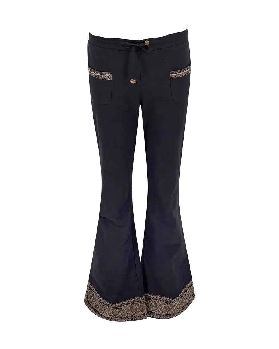 Isla Ibiza Bonita Trousers Lorenza Black