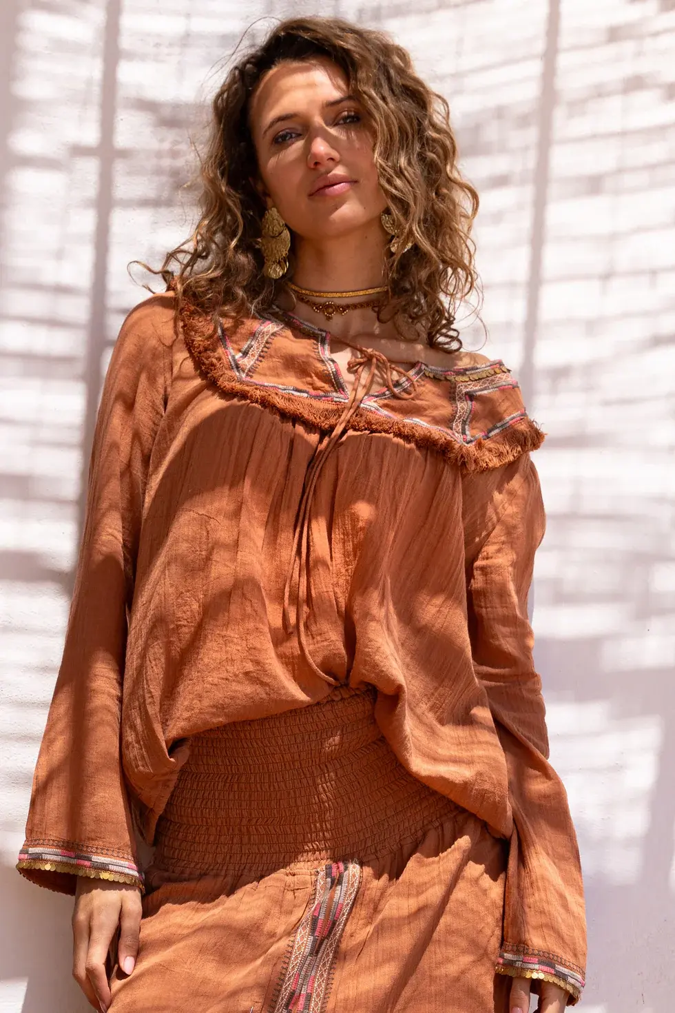 Isla Ibiza Bonita Blouse Bedor Terra