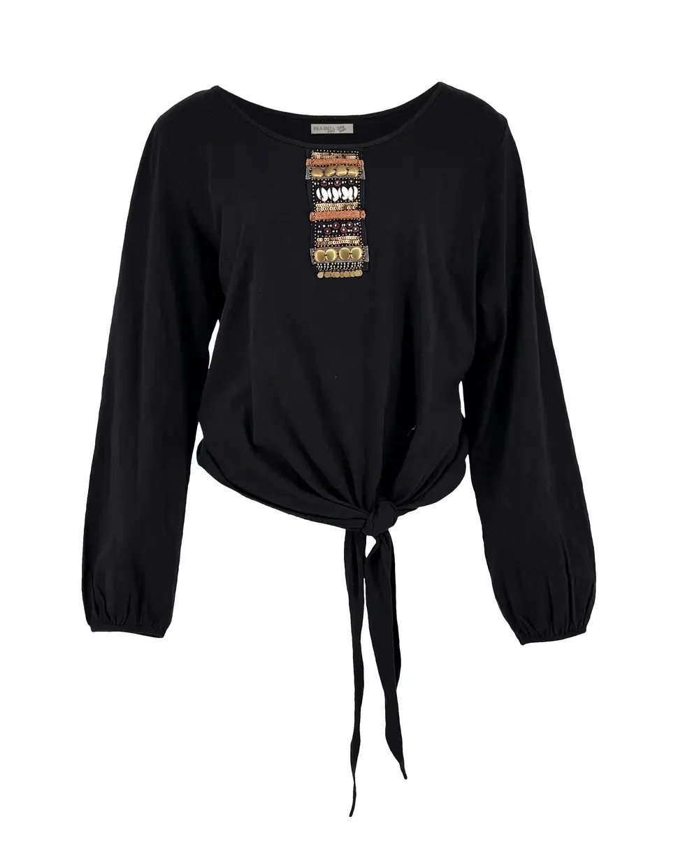 Isla Ibiza Bonita T-Shirt Blanes Black