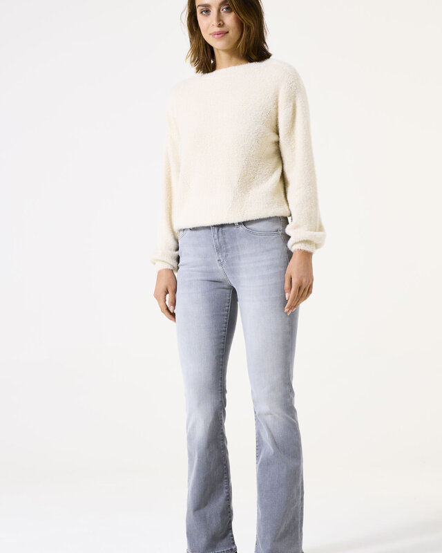 Garcia Celia Flared Jeans Superslim Fit Mid Waist Dark Used -245-