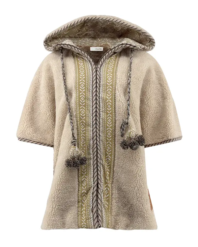 Ibzmode Jacket Osito Ecru Khaki