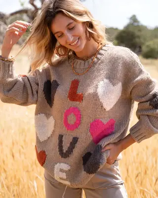 Isla Ibiza Bonita Jumper Amor Multi