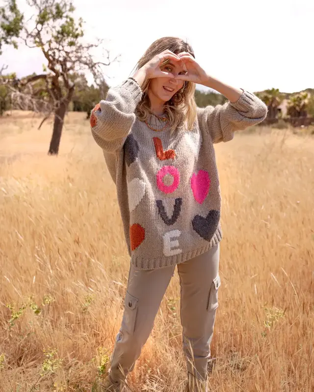 Isla Ibiza Bonita Jumper Amor Multi