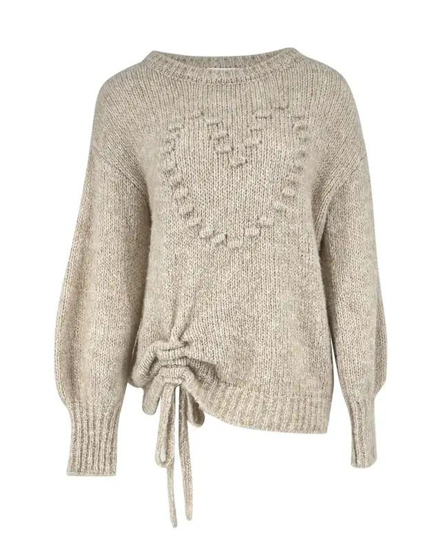 Isla Ibiza Bonita Jumper Corazon Cream