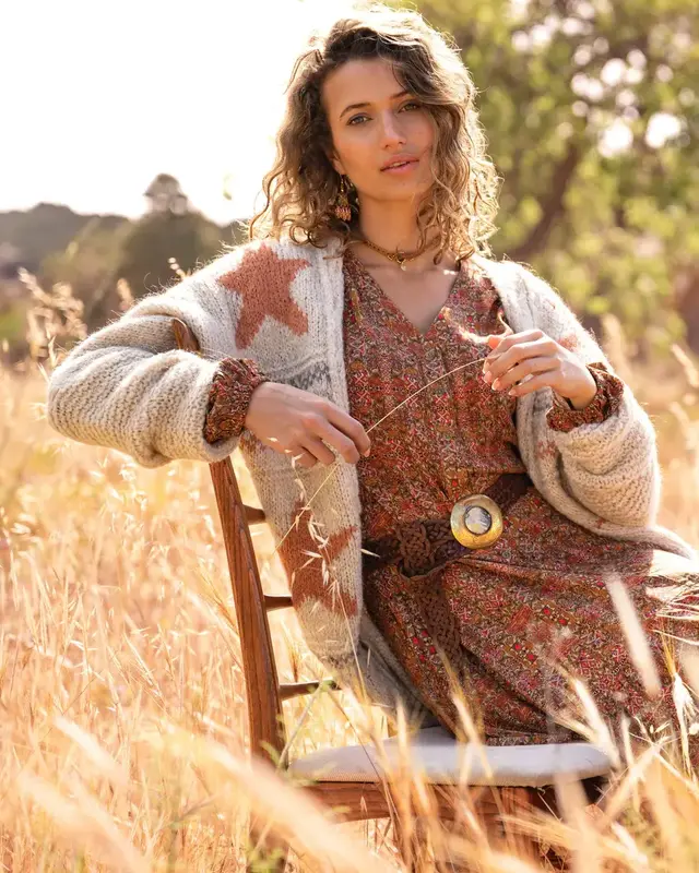 Isla Ibiza Bonita Long Cardigan La Nieve Cream