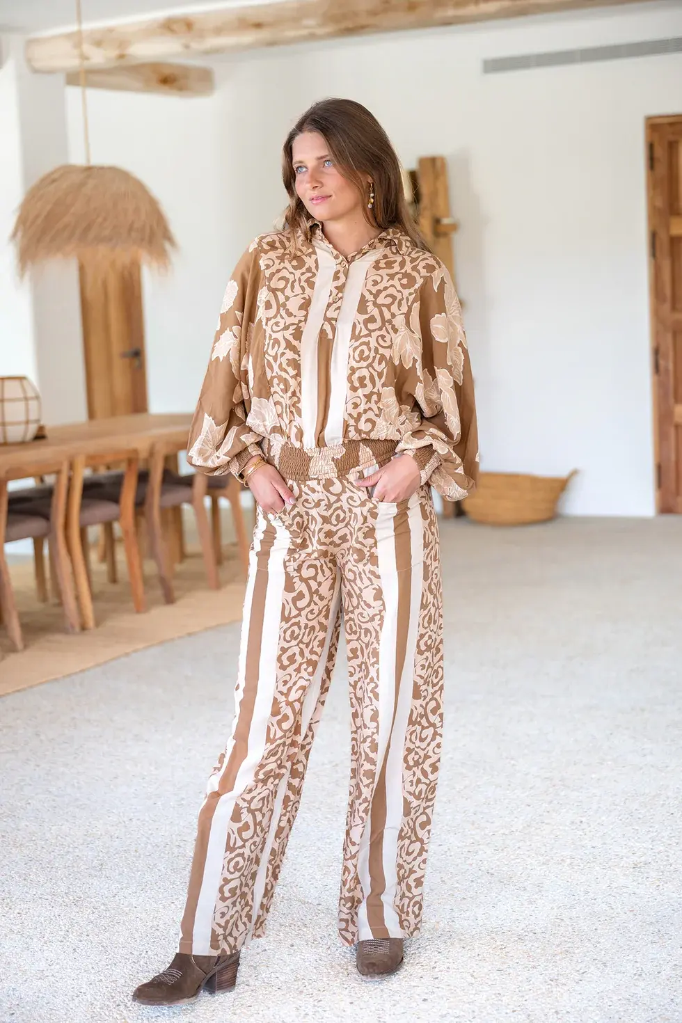 Ibzmode Blouse Briso Linea Brown