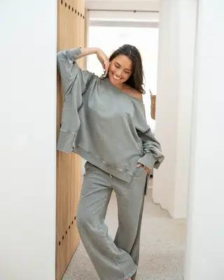 Ibzmode Sweater Chiro Suave Grey Washing