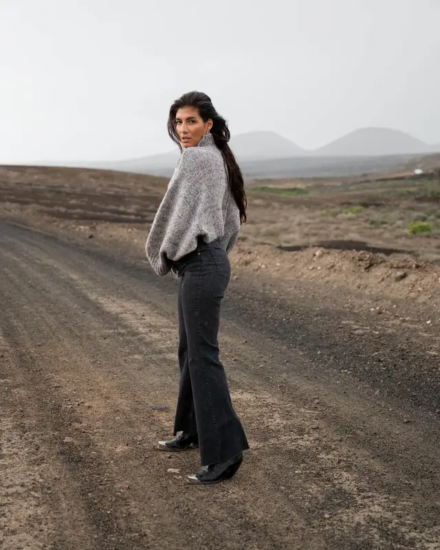 Moost Wanted Enya Sweater Grey Melange