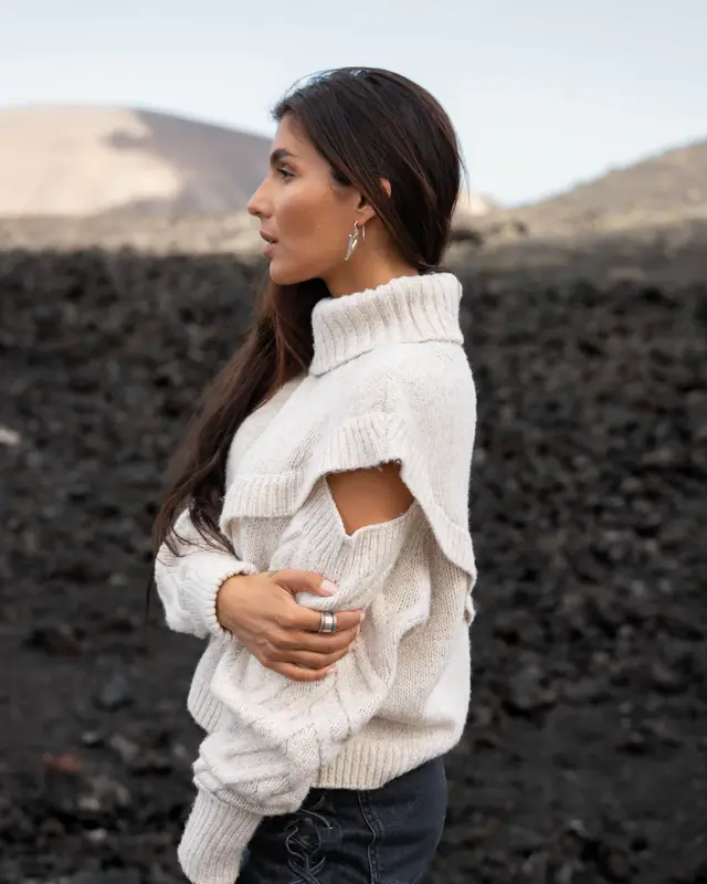 Moost Wanted Yara Sweater Light Beige Melange