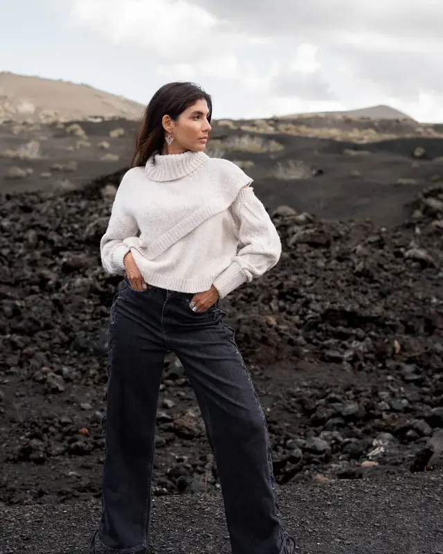 Moost Wanted Yara Sweater Light Beige Melange