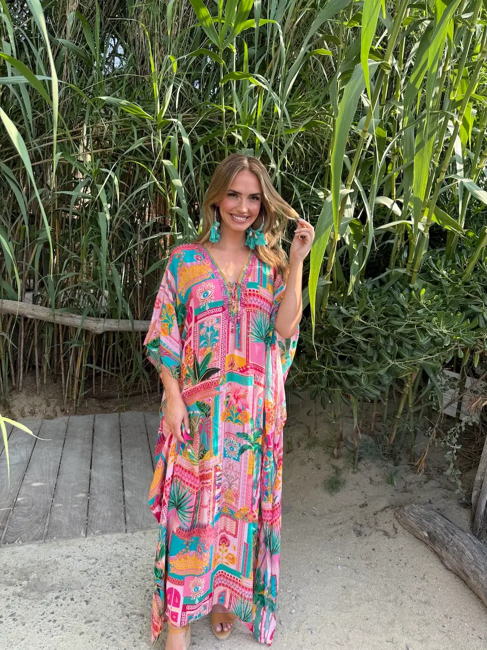 Valery Vain Simone Kaftan Palmeria