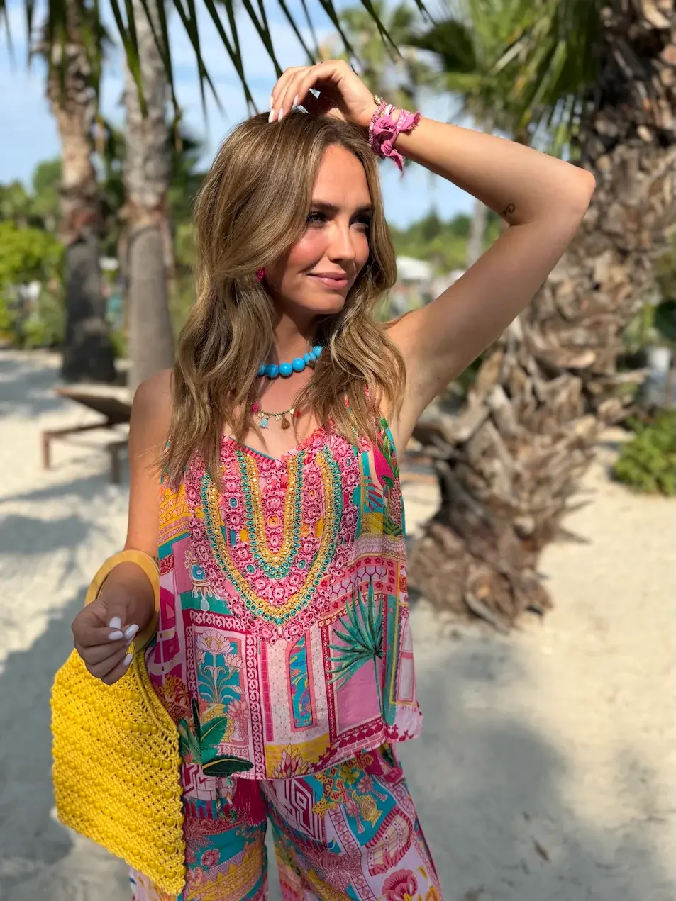 Valery Vain Ruby Top Palmeria