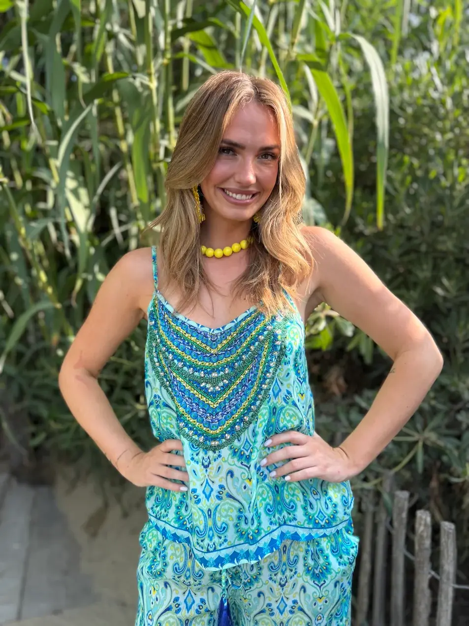 Valery Vain Ruby Top Curacao