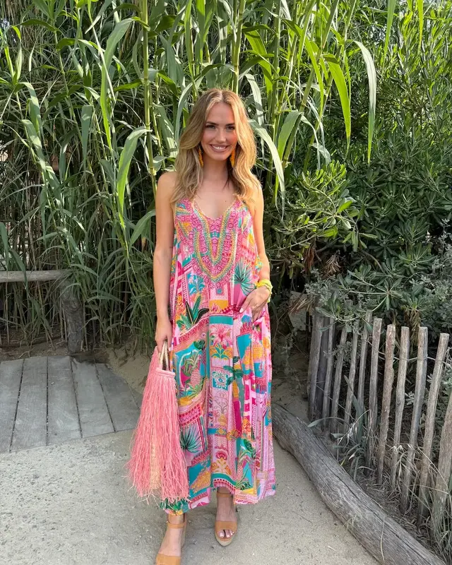 Valery Vain Holiday Dress Palmeria