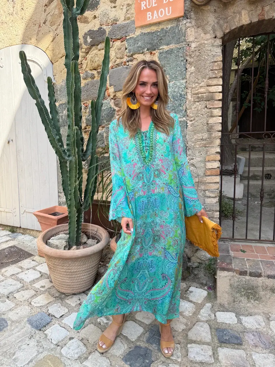 Valery Vain Fendi Dress Azur