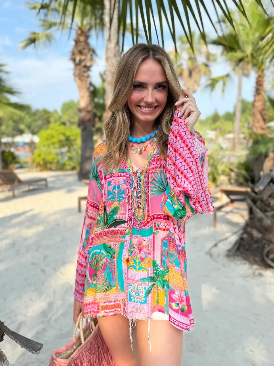 Valery Vain Fanny Blouse Palmeria