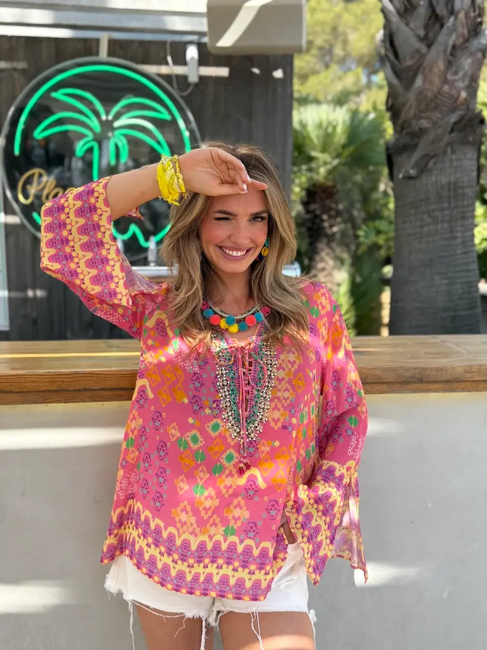 Valery Vain Fanny Blouse Colorique