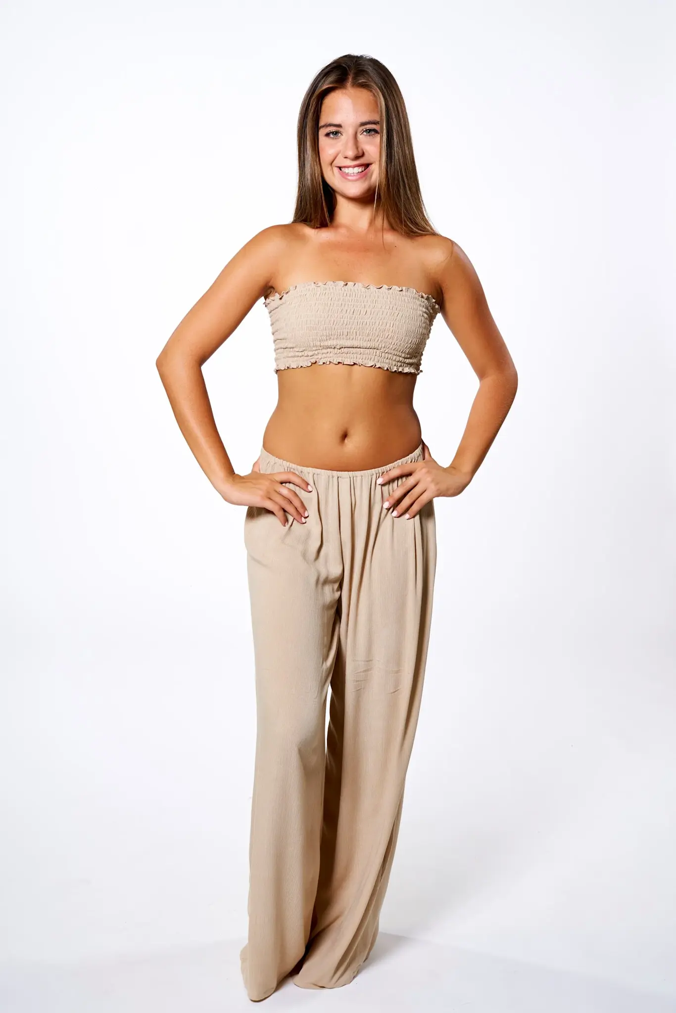 Melé Beach Broek Caro Beige