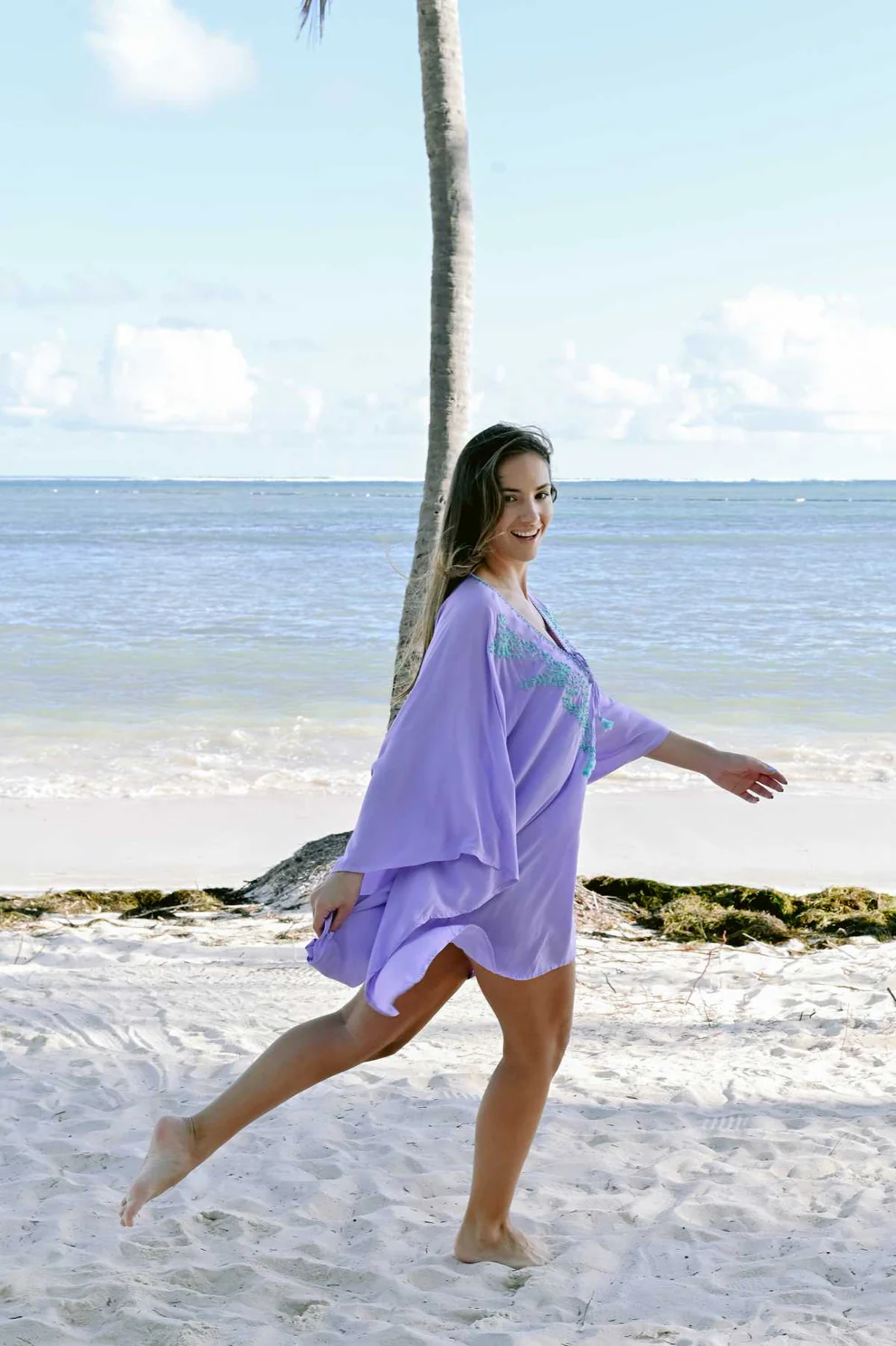 Melé Beach Blouse Geger Lilac