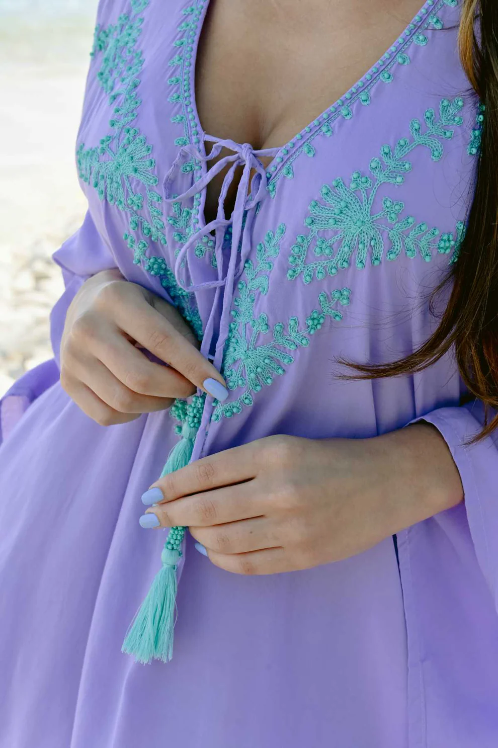 Melé Beach Blouse Geger Lilac