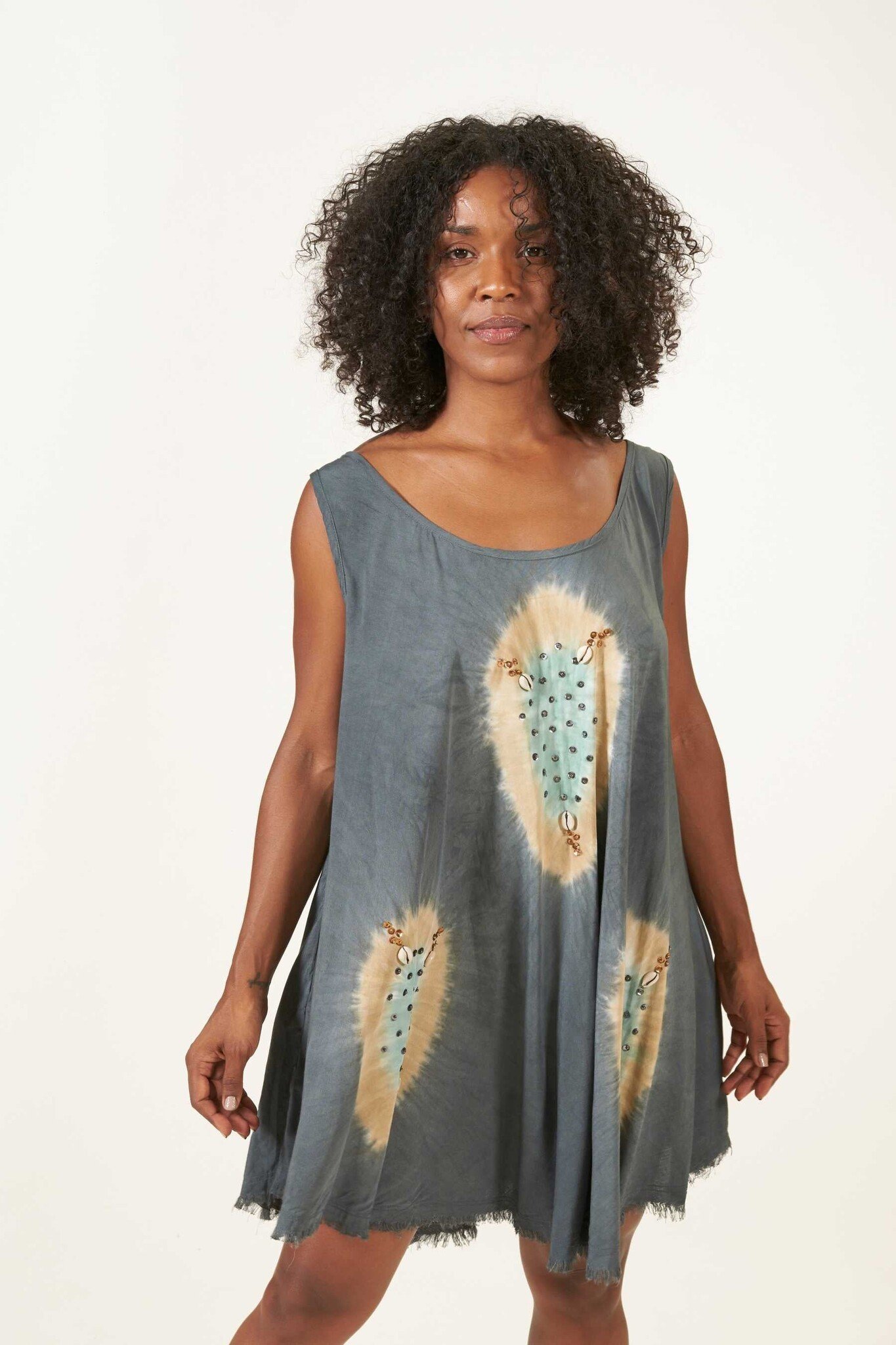 Melé Beach Korte Jurk Ekas Wabi Rock