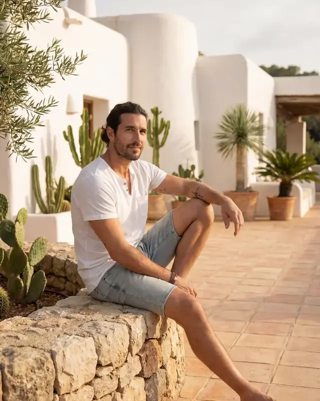 Isla Ibiza Bonita T-Shirt Lucas White