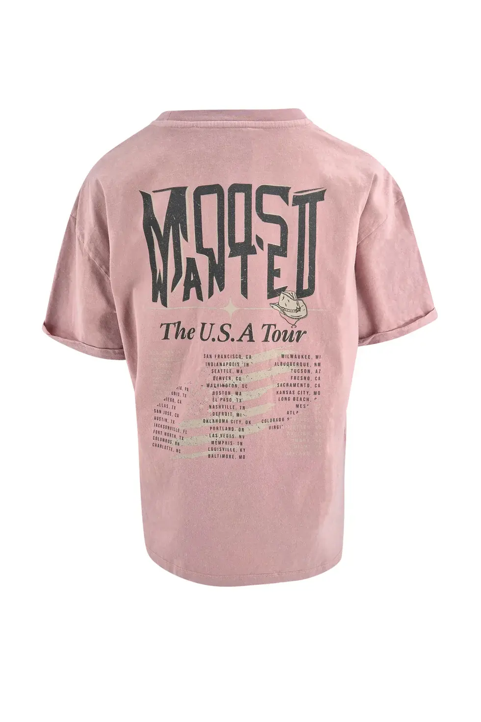 Moost Wanted Blake Artwork T-Shirt Dusty Pink