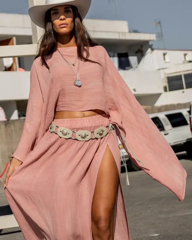 Moost Wanted Nova Top Dusty Pink