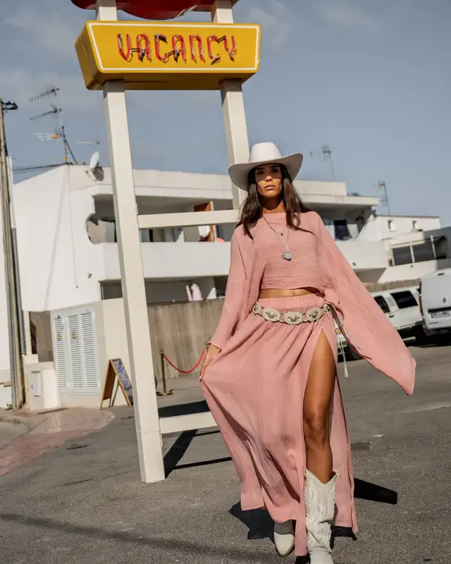 Moost Wanted Nova Top Dusty Pink