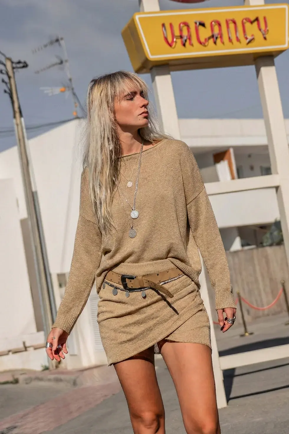 Moost Wanted Milou Knitted Top Brown