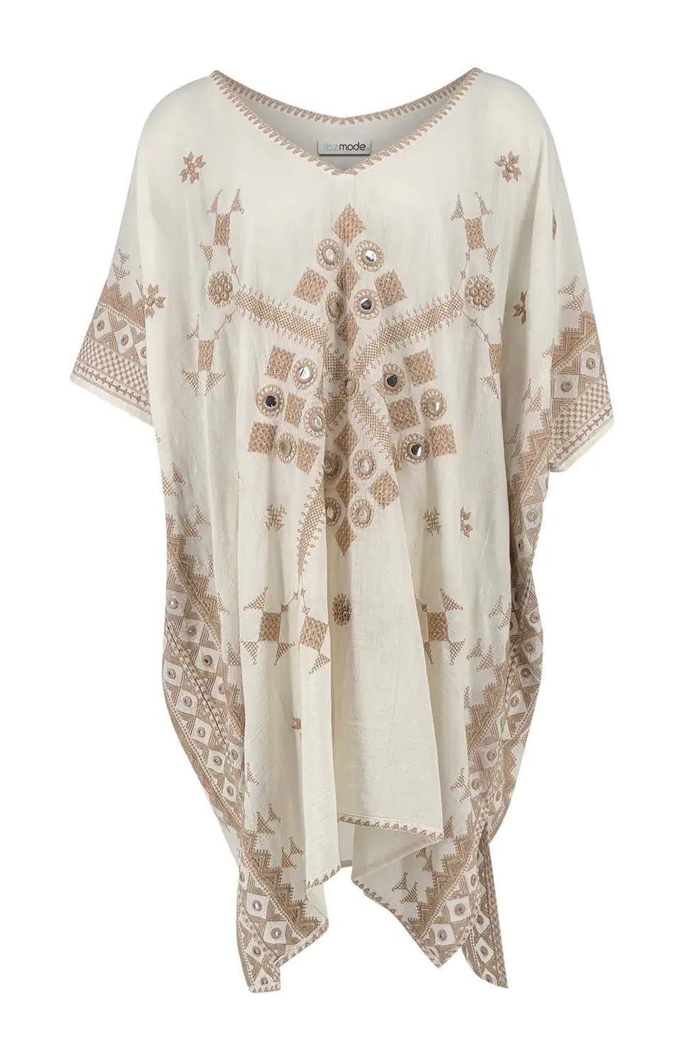 Ibzmode Short Kaftan Hilla Sundara Ivory