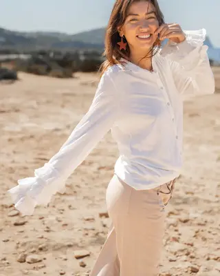 Isla Ibiza Bonita Shirt Roza Cream