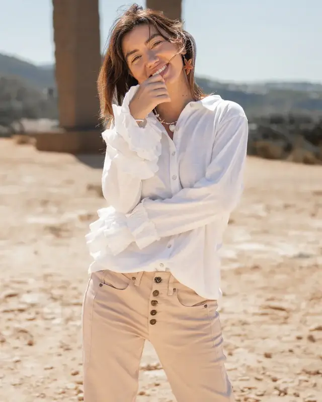 Isla Ibiza Bonita Shirt Roza Cream