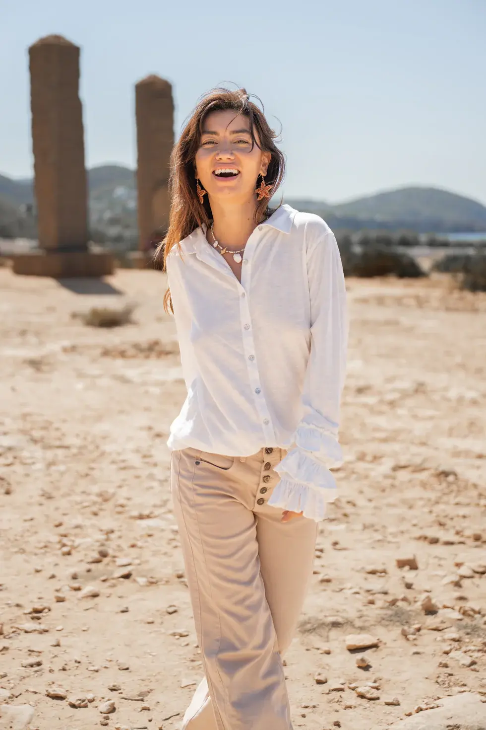 Isla Ibiza Bonita Shirt Roza Cream