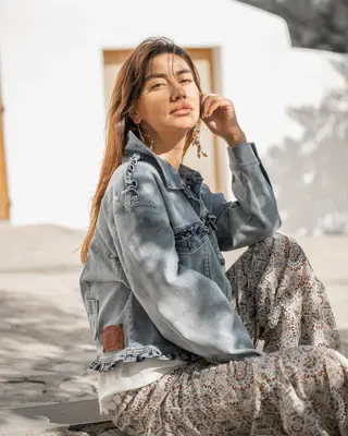 Isla Ibiza Bonita Jeans Jacket Murcia Drogo Blue