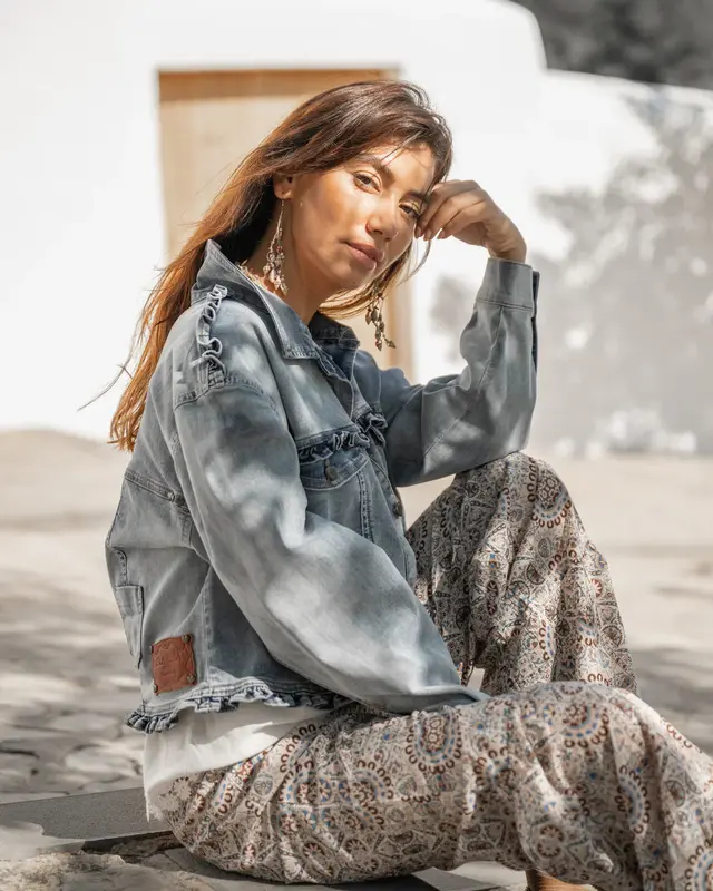 Isla Ibiza Bonita Jeans Jacket Murcia Drogo Blue