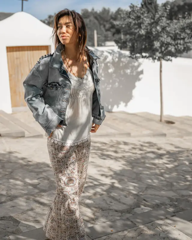 Isla Ibiza Bonita Jeans Jacket Murcia Drogo Blue