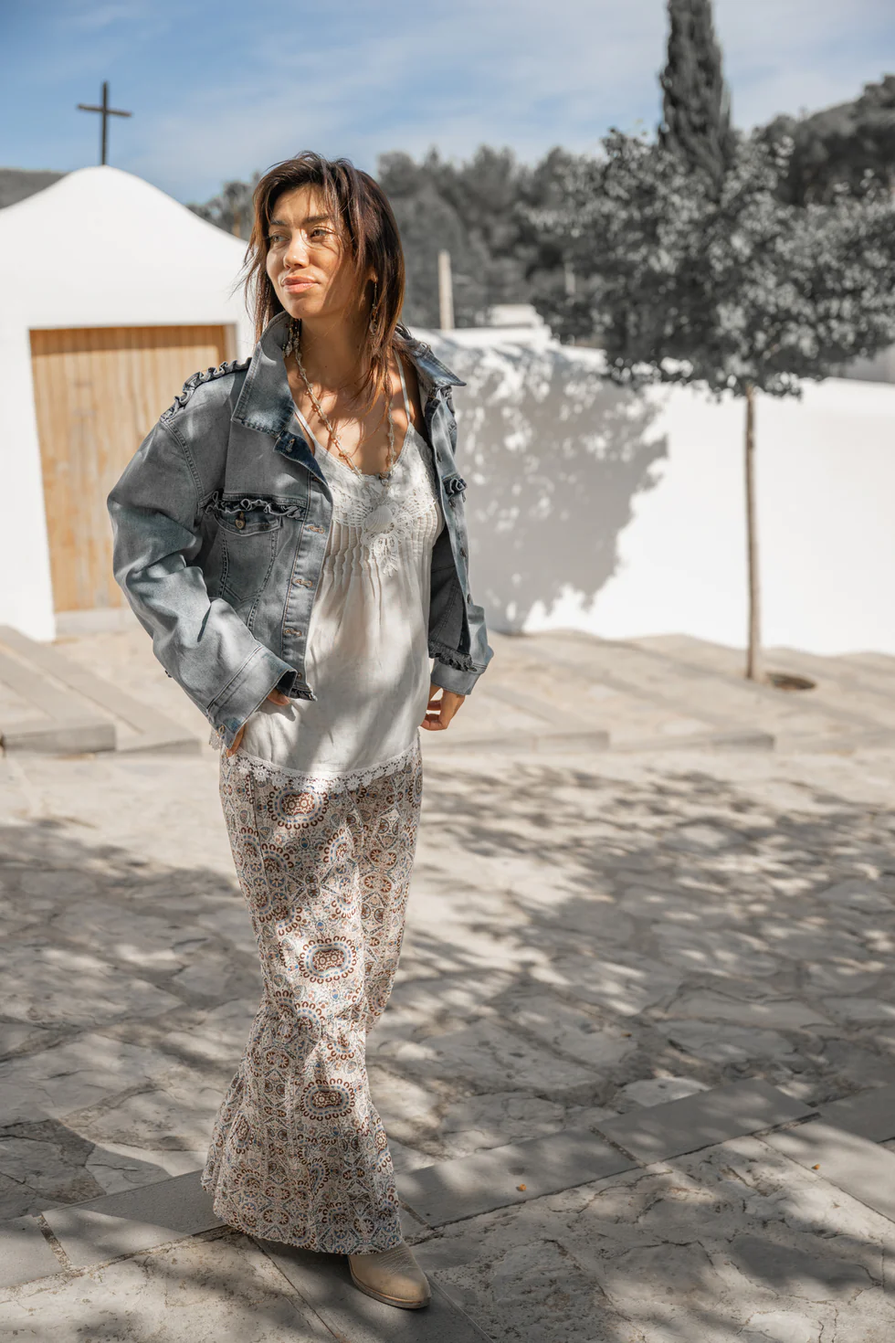 Isla Ibiza Bonita Jeans Jacket Murcia Drogo Blue