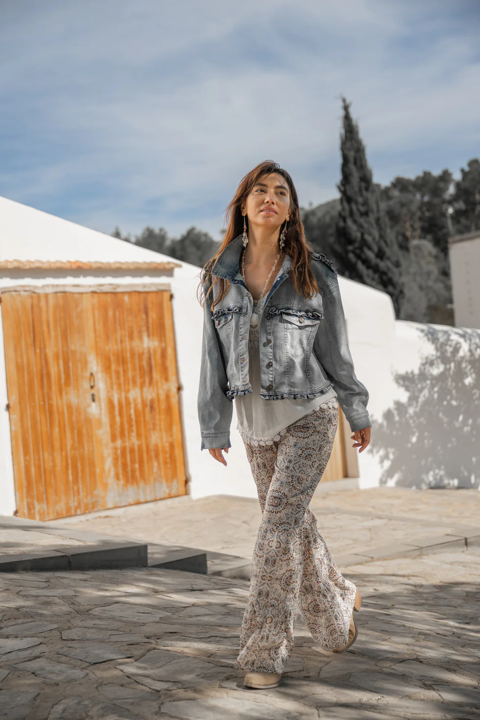 Isla Ibiza Bonita Jeans Jacket Murcia Drogo Blue